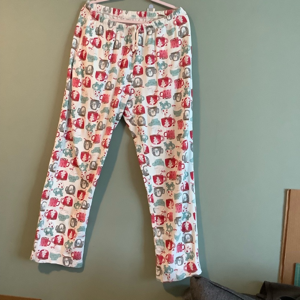 Burt’s Bees Organic Cotton Adult Pajama Pants Size XL Gently Worn Offers welcome